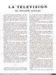 1651 - La Televisión, su estado actual. Radio y Televisión. Marzo (3), 1933