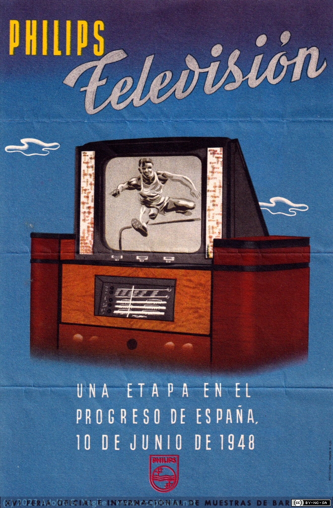 1655 - Philips. Televisión, una etapa en el progreso de España. 10 de Junio de 1948 (1)