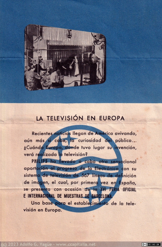 1655 - Philips. Televisión, una etapa en el progreso de España. 10 de Junio de 1948 (2)
