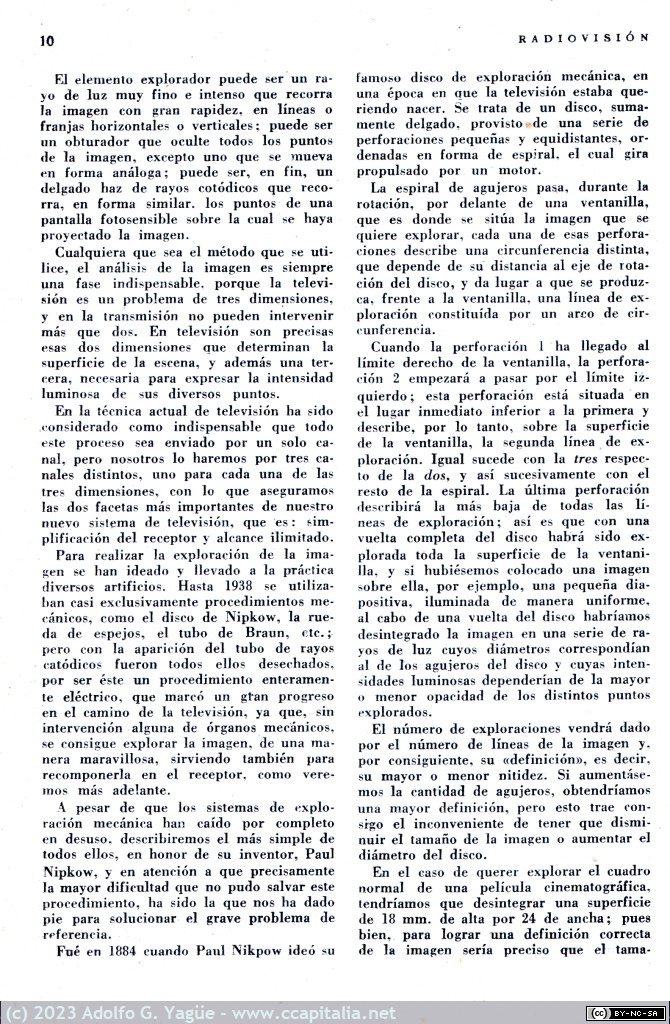 1657 - Radiovisión número 1. Proyecto de un nuevo sistema de televisión (8), 1952