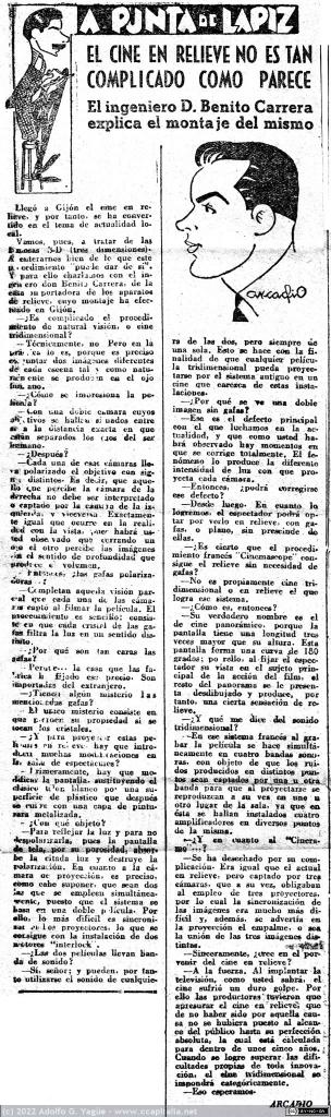 1579 - El cine en relive no es tan complicado como parece, 1953