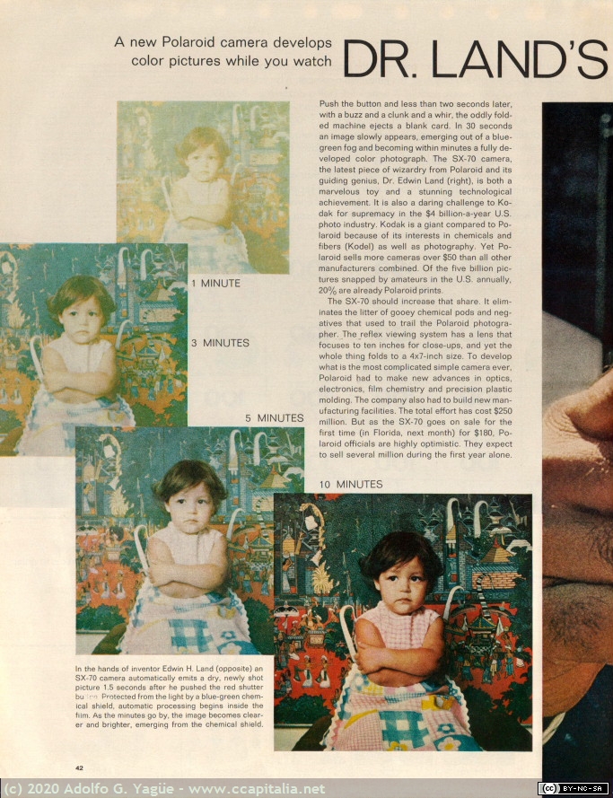 1345 - A genius and his magic camera. Life (2), 1972