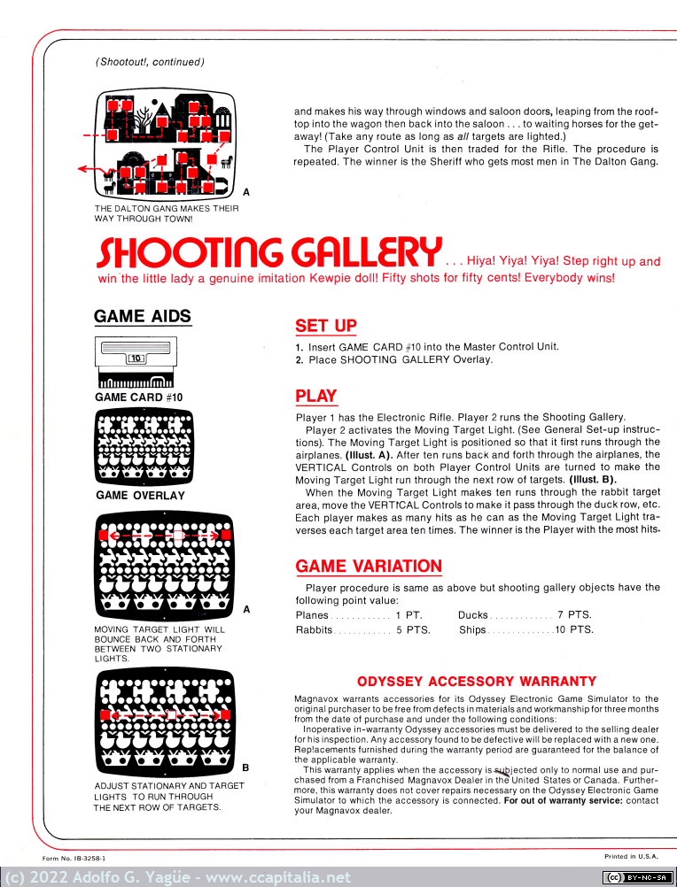 1605 - Magnavox Shooting Gallery (5), 1972