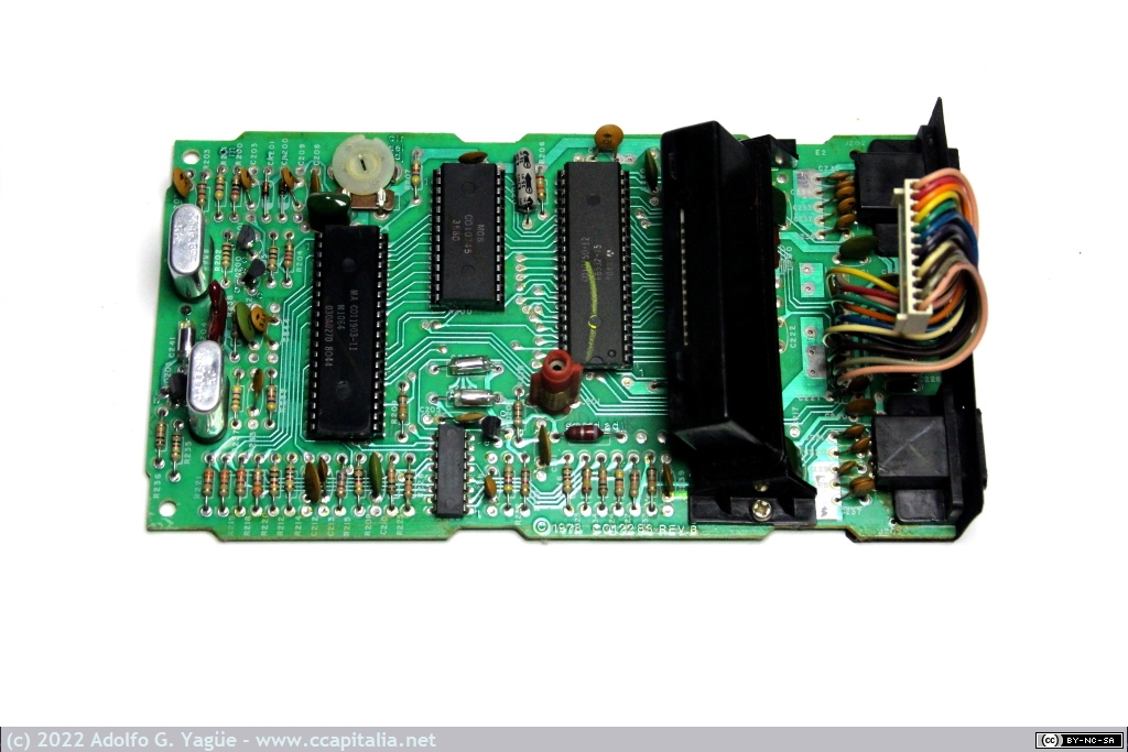 1611 - Atari 2600 PCB Rev B. TIA (Television Interface Adaptor), CPU 6507 (v.eco. MOS 6502) y RIOT 6532 (Ram-IO-Timer) (3), 1978