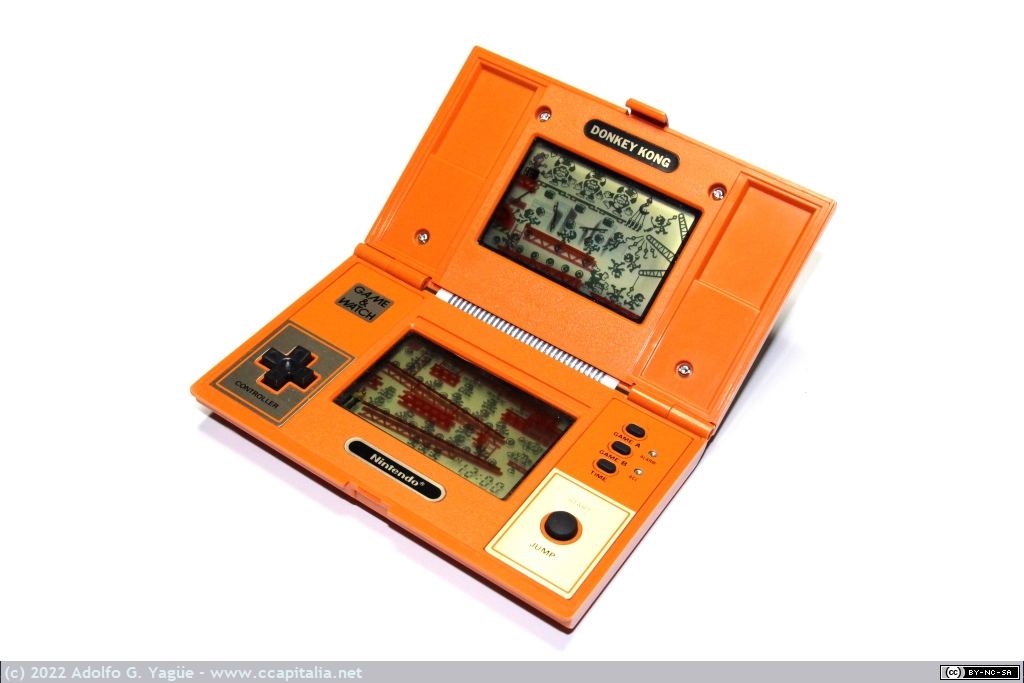 1603 - Donkey Kong. Nintendo Game&Watch. Detalle de todos los objetos y personajes LCD (2), 1982
