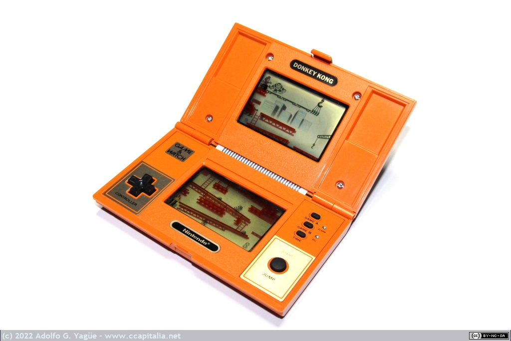 1603 - Donkey Kong. Nintendo Game&Watch. Videoconsola de bolsillo multi pantalla LCD (3), 1982