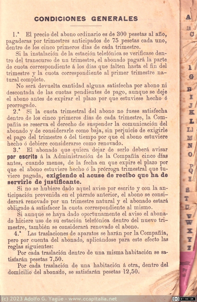 1731 - Lista de Abonados de la Red de Madrid. Compañía Madrileña de Telefónos (2), 1910