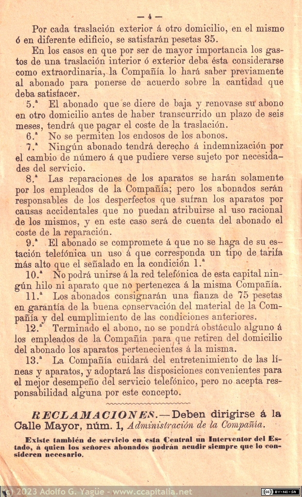 1731 - Lista de Abonados de la Red de Madrid. Compañía Madrileña de Telefónos (3), 1910