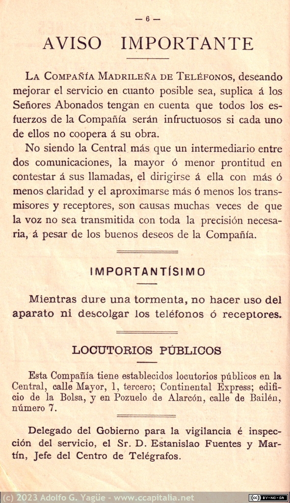 1731 - Lista de Abonados de la Red de Madrid. Compañía Madrileña de Telefónos (5), 1910