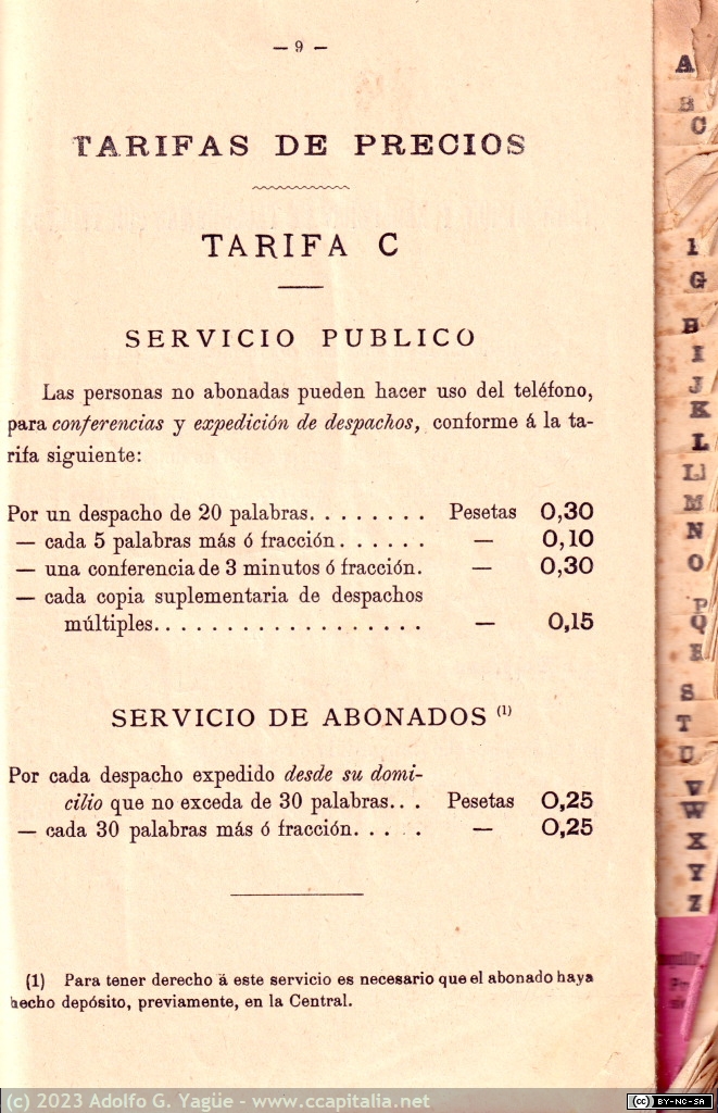 1731 - Lista de Abonados de la Red de Madrid. Compañía Madrileña de Telefónos (6), 1910