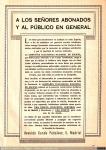 1735 - Compañía Telefónica Nacional de España. A los Señores Abonados y al Público en General (6), 1926