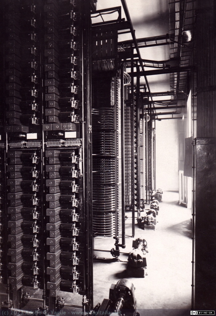 1747 - Central telefónica automática del Ayuntamiento de San Sebastián (12-6-26), 1926
