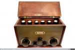 1807 - Radio Stanislas. Controles y detalle de 6 tubos (1 tetrodo y 5 triodos) (2), 1927