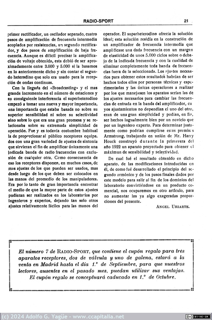 1815 - Radio Sport. El Superheterodino, su historia y fundamentos. Agosto 1924 (10)