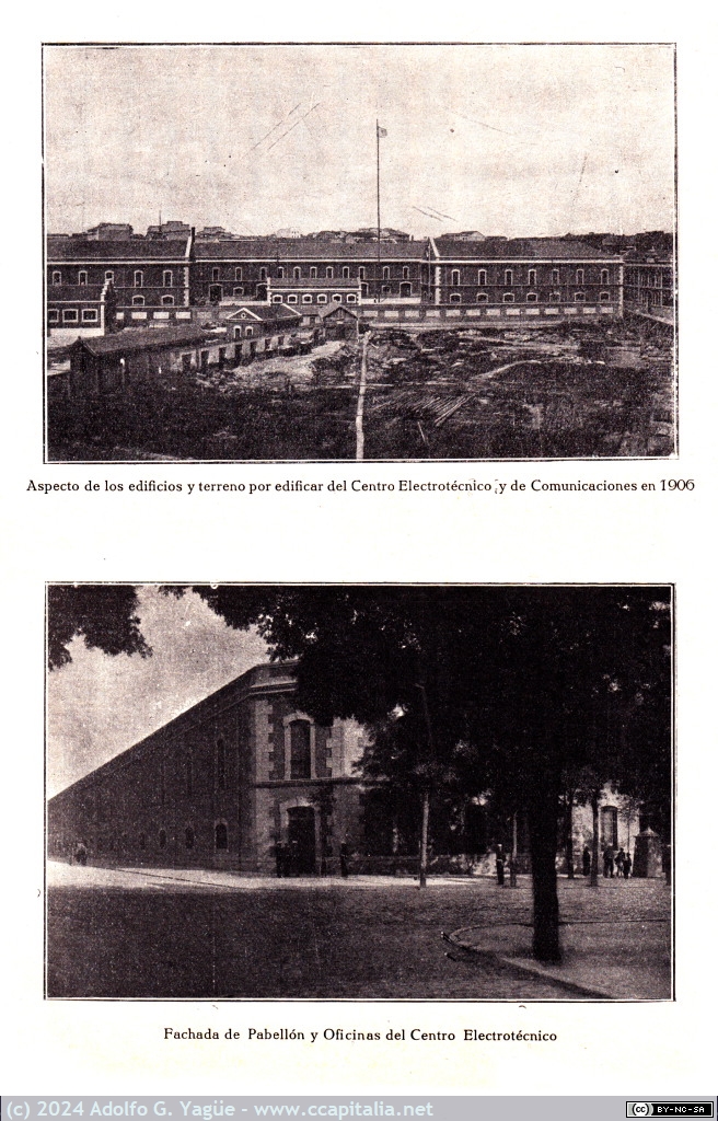 1846 - Compendio Historico del Centro Electrotécnico de Comunicaciones 1904-1929. Benigno Pereda del Rio (4), 1930