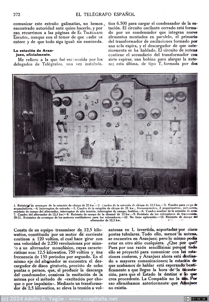 1850 - Un viajecito de instrucción (Estación de Aranjuez). El Telégrafo Español. Abril (2), 1921