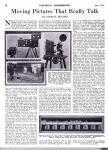 1963 - Moving pictures that really talk. Electrical Experimenter. Junio, 1918