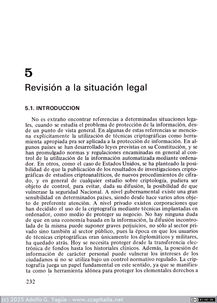 1992 - Protección de la Información. Diseño de criptosistemas informáticos. Amador Rodríguez Prieto (7), 1985