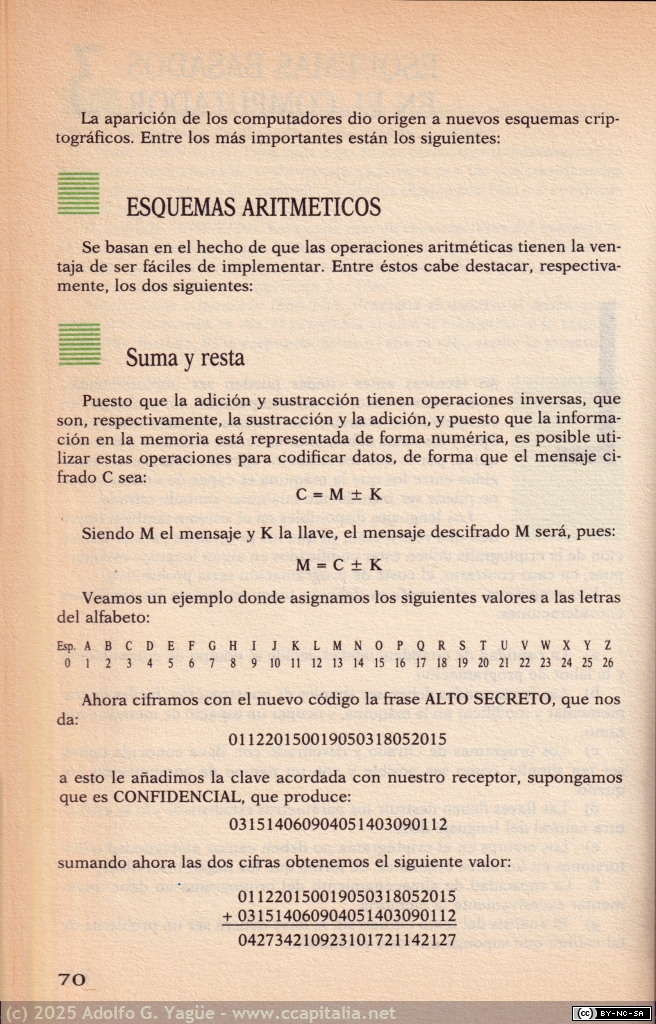 1993 - Criptografía. La ocultación de mensajes y el computador. Vicente Martinez Orga (3), 1986