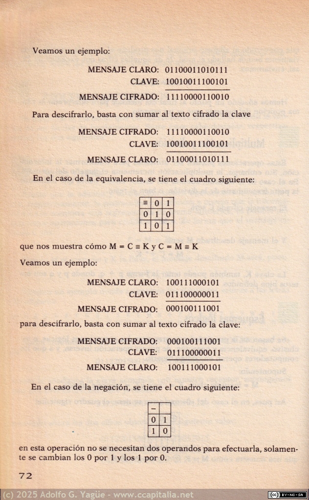 1993 - Criptografía. La ocultación de mensajes y el computador. Vicente Martinez Orga (5), 1986