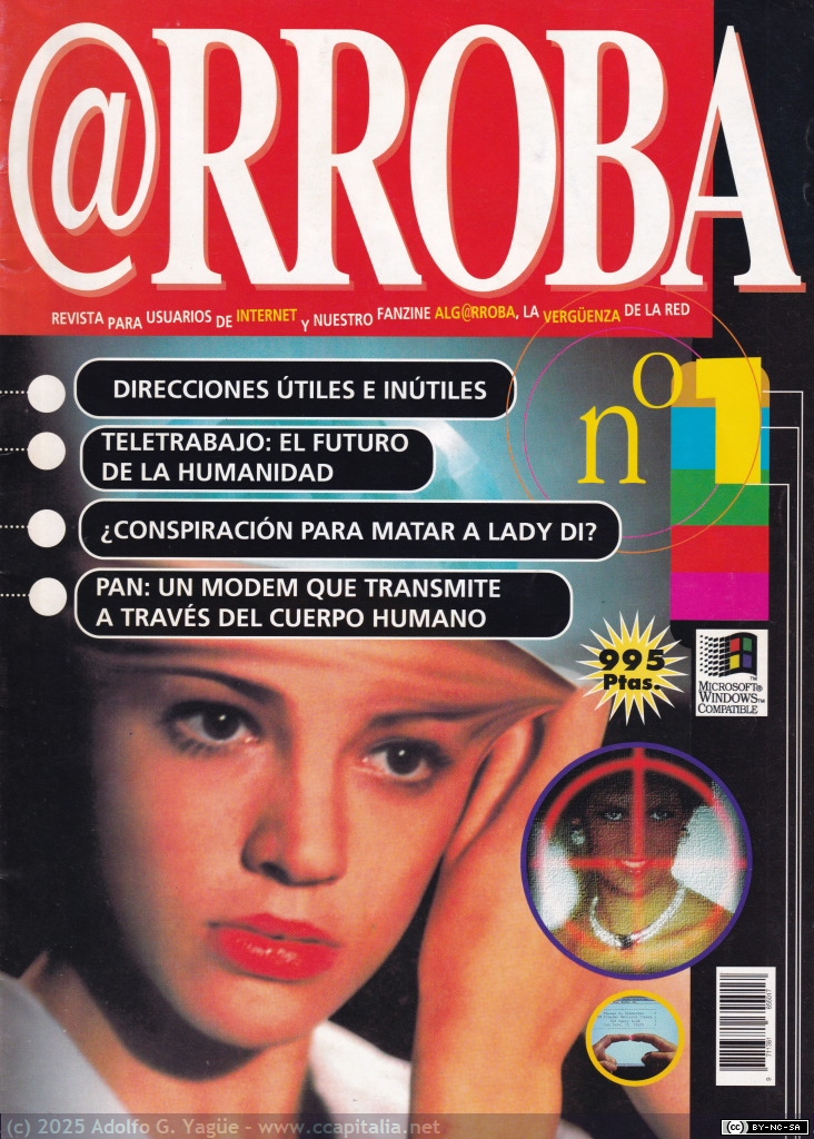 1974 - @RROBA número 1. Revista de usuarios de Internet especializada en hacking, cracking, malware, etc (1), 1997