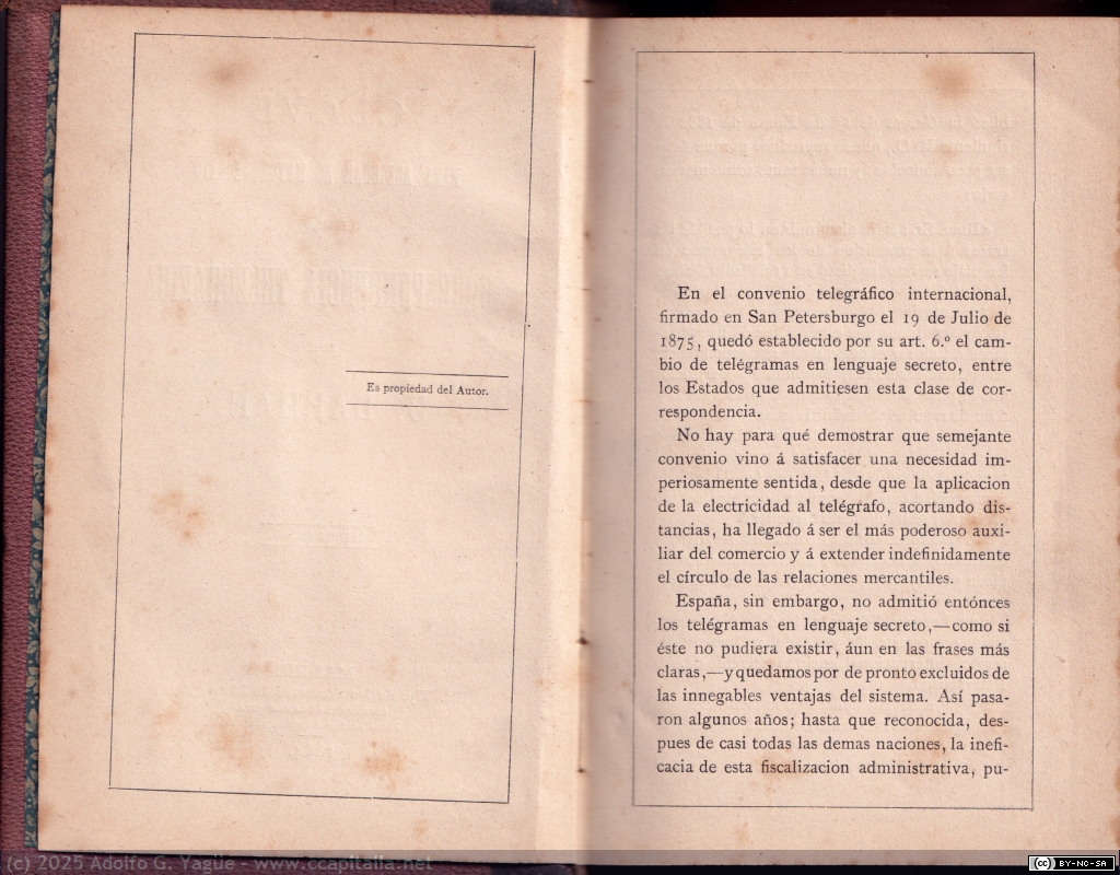 1981 - Darhan. Clave para asegurar el mayor secreto de la correspondencia telegráfica (2), 1884