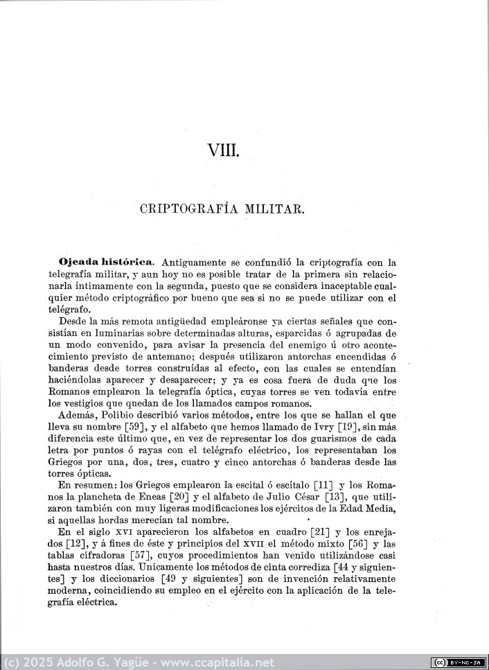 1982 - Tratado de criptografía con aplicación especial al Ejercito. Joaquín García Carmona (7), 1894