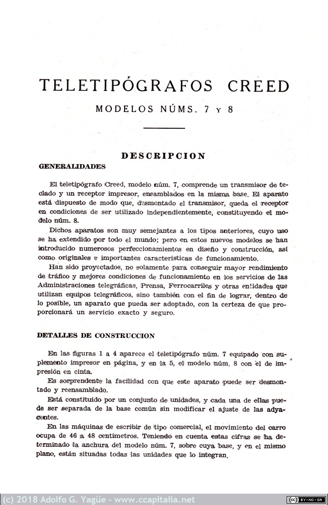784 - Teletipógrafo Creed mod. 7 y 8 (3), 1935