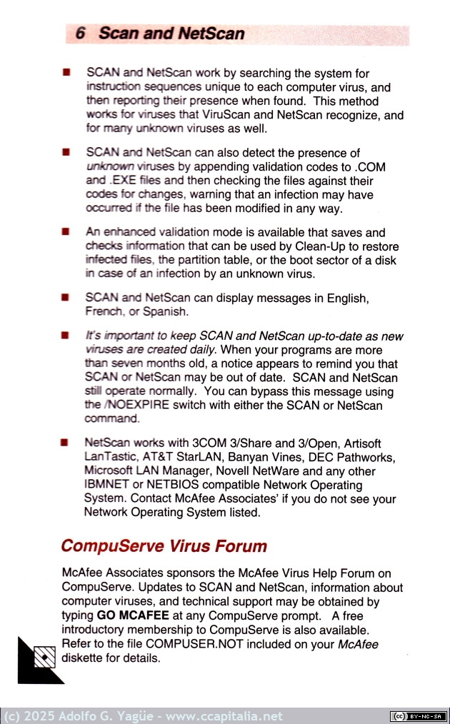 1973 - Manual de usuario SCAN y NetScan (3), 1992