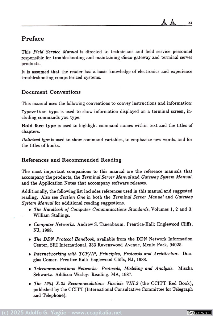 2008 - Cisco Systems. Field Service Manual ...the science of networking networks (3), 1989