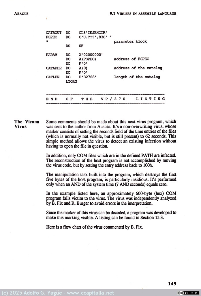 2015 - Computer viruses a high-tech disease. Ralf Burger (13), 1988