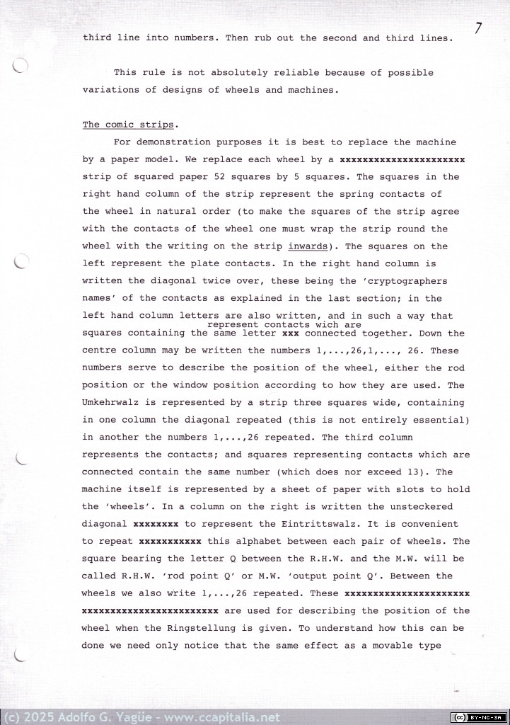 2003 - Turing's Treatise on the Enigma. Alan Turin. Facsímil (8), 1939-1942