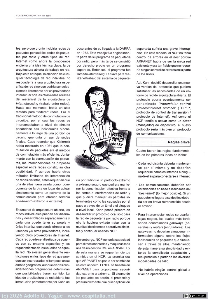 1781 - Una breve historia de Internet. VV.AA. (3), 1998