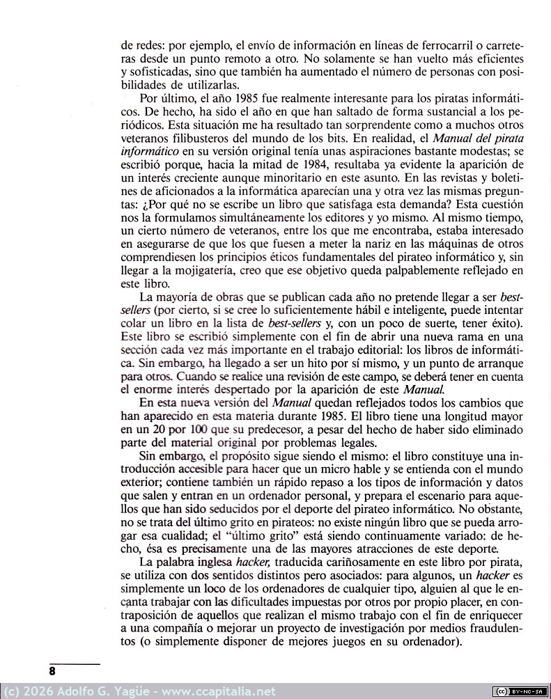 1780 - Piratas Informáticos. Manual del Hacker. Hugo Cornwall (3), 1985