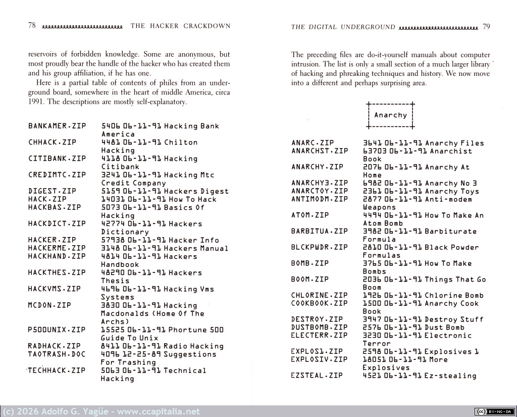 1990 - The Hacker Crackdown. Bruce Sterling (3), 1992