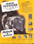 1696 - Motorola Television. Your complete living room theatre, 1948