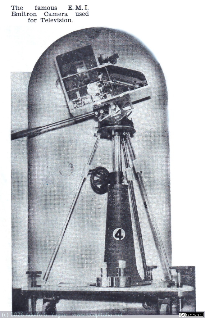 1868 - The Famous E.M.I. Emitron Camera used for Television. Radiolympia featured in pictures, 1937